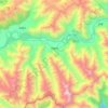 丹娘乡 topographic map, elevation, terrain