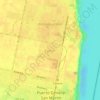 Esther topographic map, elevation, terrain