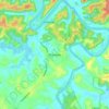 Ebenezer topographic map, elevation, terrain