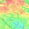 Rédené topographic map, elevation, terrain