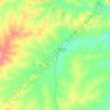 Injune topographic map, elevation, terrain