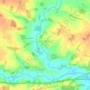 Great Bealings topographic map, elevation, terrain