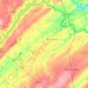 Bedminster Township topographic map, elevation, terrain