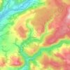 Pelenna topographic map, elevation, terrain