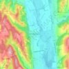 Kehidakustány topographic map, elevation, terrain