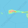 Sula Islands topographic map, elevation, terrain