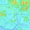 Namdong-gu topographic map, elevation, terrain