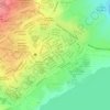 Los Olivos topographic map, elevation, terrain