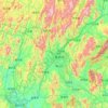 桂林市 topographic map, elevation, terrain