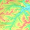 Wargemoulin-Hurlus topographic map, elevation, terrain
