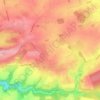 Lisogne topographic map, elevation, terrain