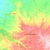 Saen Monourom Municipality topographic map, elevation, terrain