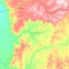 Pedro Gomes topographic map, elevation, terrain