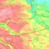 La Bâtie-Montgascon topographic map, elevation, terrain