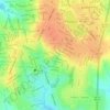 Setor Alto da Glória topographic map, elevation, terrain