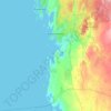 Kristinestad topographic map, elevation, terrain