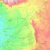 Kakamega County topographic map, elevation, terrain