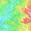 Vallat de Cailloux topographic map, elevation, terrain