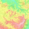 Bom Retiro topographic map, elevation, terrain