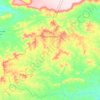 Santa Filomena topographic map, elevation, terrain