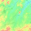 Bengalas topographic map, elevation, terrain