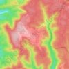 Bullau topographic map, elevation, terrain