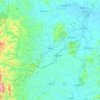 Tapaz topographic map, elevation, terrain