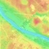 Охотница topographic map, elevation, terrain