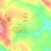 Luwowoshi topographic map, elevation, terrain