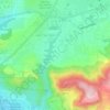 Lake San Marcos topographic map, elevation, terrain