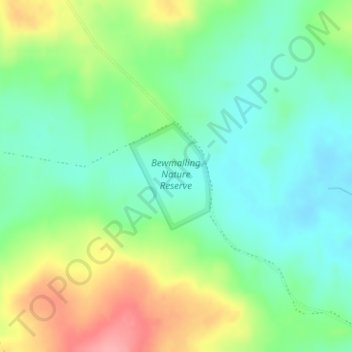 Bewmalling Nature Reserve topographic map, elevation, terrain