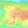 Sabana Grande de Boyá topographic map, elevation, terrain