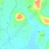 Edstone topographic map, elevation, terrain