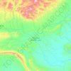 Tazzarine ⵜⴰⵣⴰⵔⵉⵏ تازارين topographic map, elevation, terrain