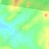 Millmerran Downs topographic map, elevation, terrain