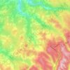 Saint-Isidore-de-Clifton topographic map, elevation, terrain