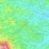 Penne topographic map, elevation, terrain