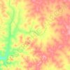 Tardun topographic map, elevation, terrain