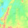 Frei Martinho topographic map, elevation, terrain