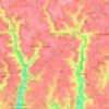 Val-d'Étangson topographic map, elevation, terrain
