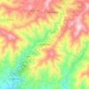 Sayalonga topographic map, elevation, terrain