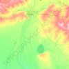 Теректинский район topographic map, elevation, terrain