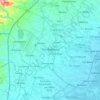 Floridablanca topographic map, elevation, terrain
