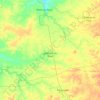 Jacobina do Piauí topographic map, elevation, terrain