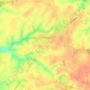Nieul-le-Dolent topographic map, elevation, terrain