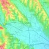 Söding-St. Johann topographic map, elevation, terrain