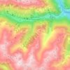 Hopfgarten in Defereggen topographic map, elevation, terrain