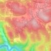 Mahogany Creek topographic map, elevation, terrain