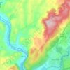 Ransom Township topographic map, elevation, terrain