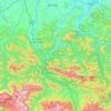 Steyr topographic map, elevation, terrain